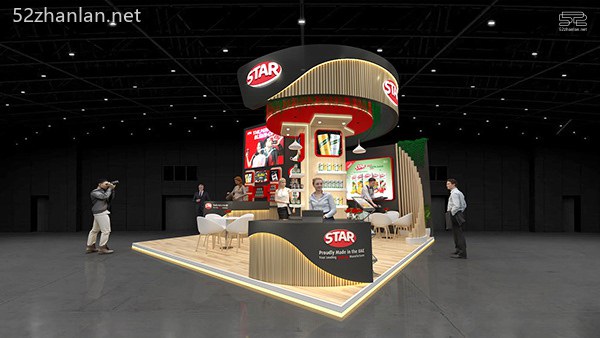 【2026-1月】Star Drinks 展台设计作品集收藏分享