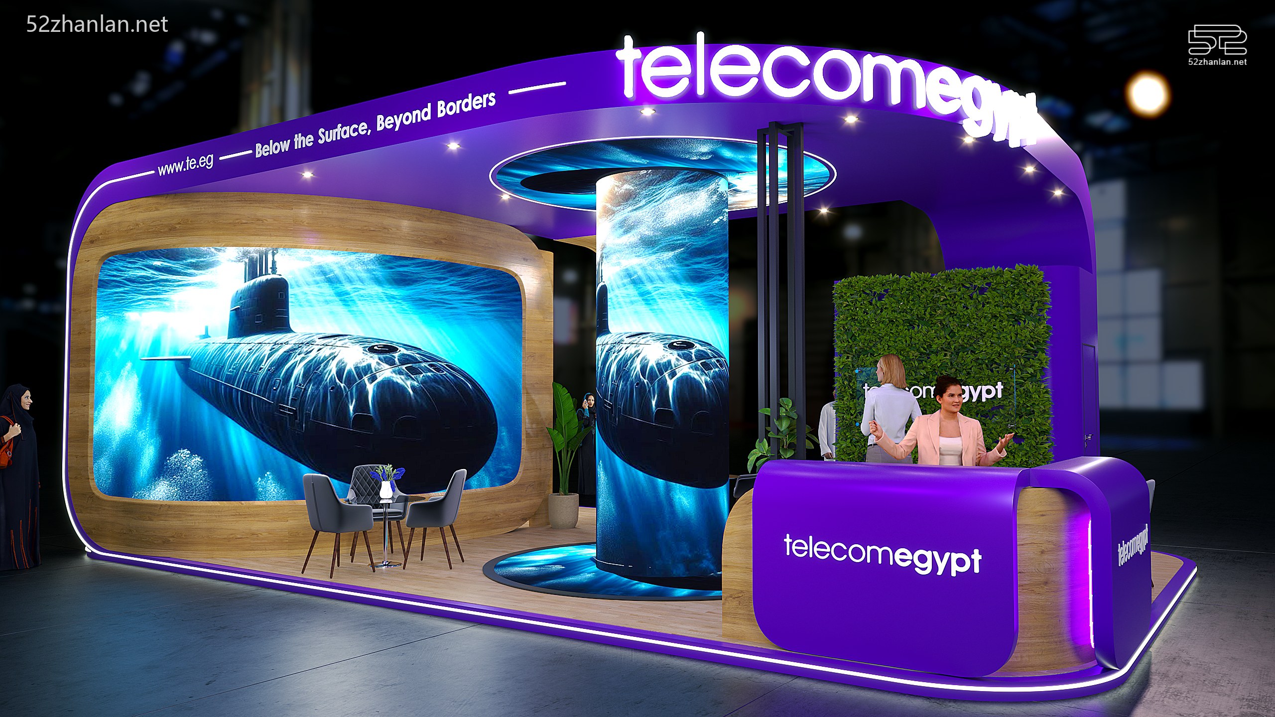 【2026-3月】Telecomegypt 展台设计作品集收藏分享